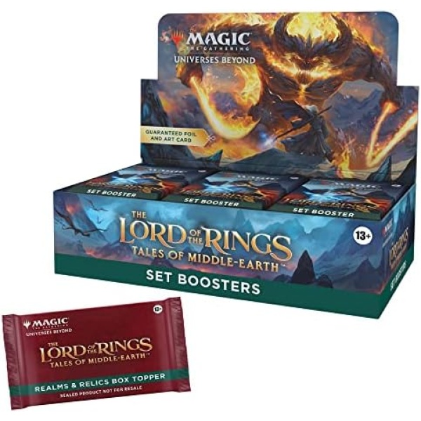 Magic: The Gathering The Lord of The Rings: Tales of Middle-Earth Set Booster Box - 30 Packs (360 Magic Cards)