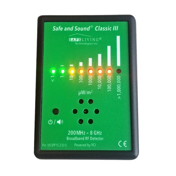 Safe and Sound Classic III Radio Frequency 5G Detector New 2024 Release